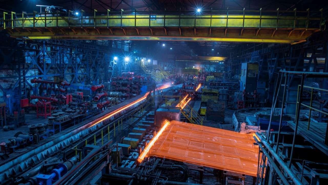Modern industrial machinery