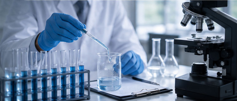 Chemical quality control and industrial laboratory