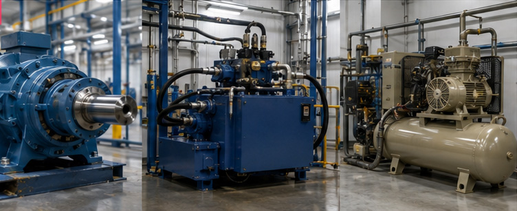 Industrial machinery and lubrication applications
