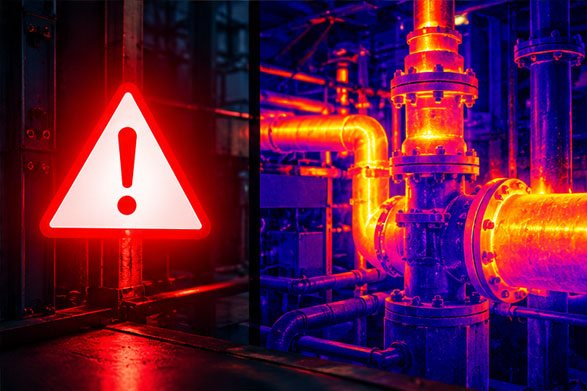 High and low temperature alarms